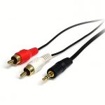 Startech 2xRCA to 3.5mm, 0.9m MU3MMRCA