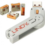 Lindy port lock 4pcs. - Code Orange 40453