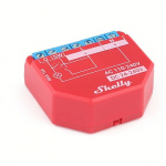 Shelly Plus 1PM, WLAN wireless switch with current meter, 1-channel, flush-mounted, actuator Shelly 1PM Plus