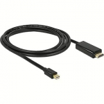 Delock Mini DisplayPort to HDMI, 2m 83699