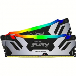Kingston FURY Renegade RGB Black, DDR5, 32GB, 6400MHz, CL32, Kit of 2 KF564C32RSAK2-32