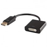 Savio CL-91 DisplayPort to DVI Video Adapter / 24 pin (F) / 10.8 Gbps / 1080p CL-91