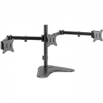 Logilink BP0174 Triple monitor mount 17-27inch arm length each 658 mm with smartphone holder aluminum BP0174