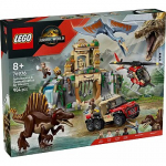 Lego Bricks Jurassic World 76976 Spinosaurus & Quetzalcoatlus Air Mission 76976