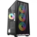 Sharkoon VK4 ARGB, Tempered Glass, Black 4044951044115