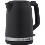 Gorenje | Kettle | K17SPB | Electric | 2200 W | 1.7 L | 360&deg; rotational base | Plastic | Black K17SPB