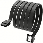 Akasa Proslim SATA III, Angle, 1m AK-CBSA09-10BK