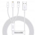 Baseus Superior 3in1, USB-A to USB-C/MicroUSB/Lightning, 1.5m CAMLTYS-02
