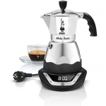 Bialetti Moka Timer, Silver - 3 cups