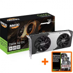 Inno3d GeForce RTX 5070, 12GB GDDR7, TWIN X2 OC (DLSS 4) N50702-12D7X-195064N