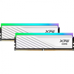 ADATA XPG Lancer Blade RGB White, DDR5, 32GB, 6000MT/s, CL48, Kit of 2 AX5U6000C4816G-DTLABRWH