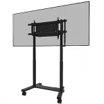 Newstar NEOMOUNTS MOVE LIFT XL MOTORISED MOBILE STAND INCL. STORAGE BOX, 10 CM. WHEELS FLOOR - VESA MAX 1200X600 FL55-975BL1