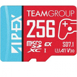 TeamGroup Apex, microSDXC, 256GB TAPMSDE256GIV30A102