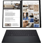 Asus | Zenbook Duo UX8406CA-QL287W | Inkwell Gray | 14 " | OLED | Touchscreen | FHD | 1920 x 1200 pixels | Intel Core Ultra 7 | 255H | 16 GB | LPDDR5X | Solid-state drive capacity 1000 GB | Intel Arc Graphics | Windows 11 Home | 802.11be | Bluetooth  ...