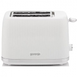 Gorenje Toaster | T850DPW | Number of slots 2 | Housing material Plastic | White T850DPW