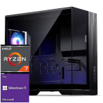 TopPC AMD Ryzen 7 Creative, Ryzen 7 5800X, 32GB (2x16) DDR4, 16GB (1x16) DDR4, GeForce RTX 5060 Ti (16GB), 2TB NVMe Gen4, Windows 11 Pro DATK170-1451187