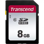 Transcend 300S, SDHC, 8GB, Class 10 TS8GSDC300S