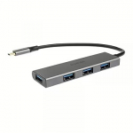Akasa USB Type-C 4 Port Hub AK-CBCA25-18BK