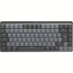 Logitech MX Mechanical Mini, Tactile Quiet, Graphite, US International 920-010780