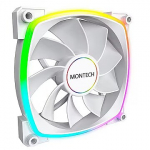 Montech RX140 PWM ARGB, White RX140PWMWHITE