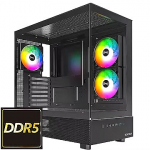 TopPC AMD Ryzen 5 (Zen 4) Creative, 64GB (2x32) DDR5, Radeon RX 9060 XT (8GB), 1TB NVMe Gen4, no OS DATK304-1309888