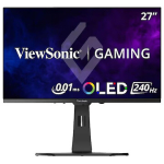 ViewSonic XG272-2K-OLED Gaming Monitor - QHD, 240Hz, USB-C, wei&szlig; - 0,02ms, AMD FreeSync Premium, HDMI, DisplayPort, h&ouml;henverstellbar XG272-2K-OLED