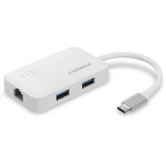 Edimax USB-C to 3-Port USB 3.0 Gigabit Ethernet Hub EU-4308