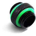 Bitspower G1/4" Matt Black Mini Dual G1/4" Extender BP-MBWP-C42