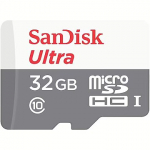 Sandisk Ultra Light, microSDHC, 32GB, UHS-I, Class 10 SDSQUNR-032G-GN3MN