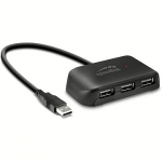 Speedlink USB hub Snappy Evo USB 2.0 4-port (SL-140004) SL-140004-BK