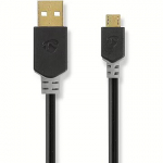 Nedis USB-A to Micro USB, 1m CCBW60500AT10