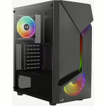 AeroCool Scape-G-BK-v3, Black, Tempered Glass ACCM-PV36133.11