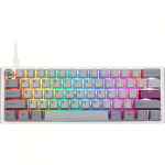 Ducky One 3 Mist Grey Mini PBT, Cherry MX RGB Ergo Clear DKON2161ST-EUSPDMIWHHC2