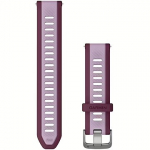 Garmin Silicone band, Berry - for Forerunner 165/245/55/645, Venu&Venu2, Venu Sq&Venu Sq2, Vivoactive 3/5, Vivomove 3/HR/Luxe/Sport/Style/Trend 010-11251-AK