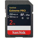 Sandisk Extreme Pro, SDXC, 2TB SDSDXXD-2T00-GN4IN