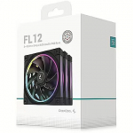 Deepcool FL12, Black, 3 Pack R-FL12-BKAPN3-G