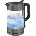 Profi Cook PC-WKS 1322 G electric kettle 1.7 L 2200 W Black, Transparent PC-WKS 1322 G