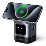 Ugreen 45775 Universal AC Wireless Charger 20W / black, grey UG-45775