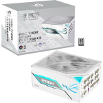 Asus ROG Thor 1200W Platinum III White Edition (ROG Equalizer), 80PLUS Platinum, ATX 3.1, PCIe 5.1 90YE00V9-B0NA00
