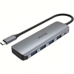Unitek uHUB P5+, 4 Ports Powered USB-C Hub H1107A