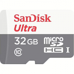 Sandisk Ultra Light, microSDHC, 32GB, UHS-I, Class 10 SDSQUNR-032G-GN6TA