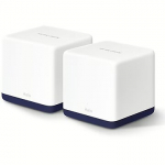 Mercusys AC1900 Whole Home Mesh Wi-Fi System Halo H50G (2-Pack) 802.11ac, 600+1300 Mbit/s, Ethernet LAN (RJ-45) ports 3, Mesh Support Yes, MU-MiMO Yes, White Halo H50G(2-pack)