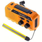 Adler solar radio with hand crank 100058900
