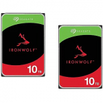 Seagate 10TB, 7200rpm, 256MB, SATAIII, IronWolf, CMR, 4 Pack ST10000VN000_B2