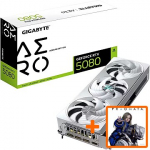 Gigabyte GeForce RTX 5080, 16GB GDDR7, Aero OC SFF (DLSS 4) GV-N5080AERO OC-16GD