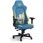 Noblechairs HERO Fallout Vault-Tec Edition, Blue/Yellow NBL-HRO-PU-FVT