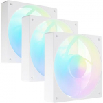Natec Fury SAI S12 ARGB, 3 Pack, White NGF-2413