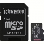 Kingston Industrial, microSDHC, 16GB, Class 10, UHS-I, U3, V30 +Adapter SDCIT2/16GB