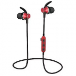 Platinet Premium Bluetooth Sport Headset & Handsfree / MicroSD Card Reader / A2DP / Red PM1060R