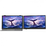 Blackview Portable monitor Blackview SCM6 Single Screen 14inch 1920x1080 16:9 LCD 60Hz IPS 178 USB-C 3.1x3 for 13-17.3 inch laptops 332x207x15.6mm Grey Black BVSCM6